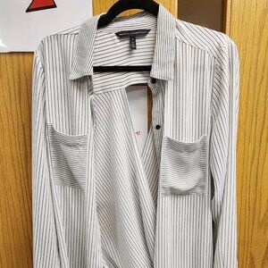 White house black market button up shirt